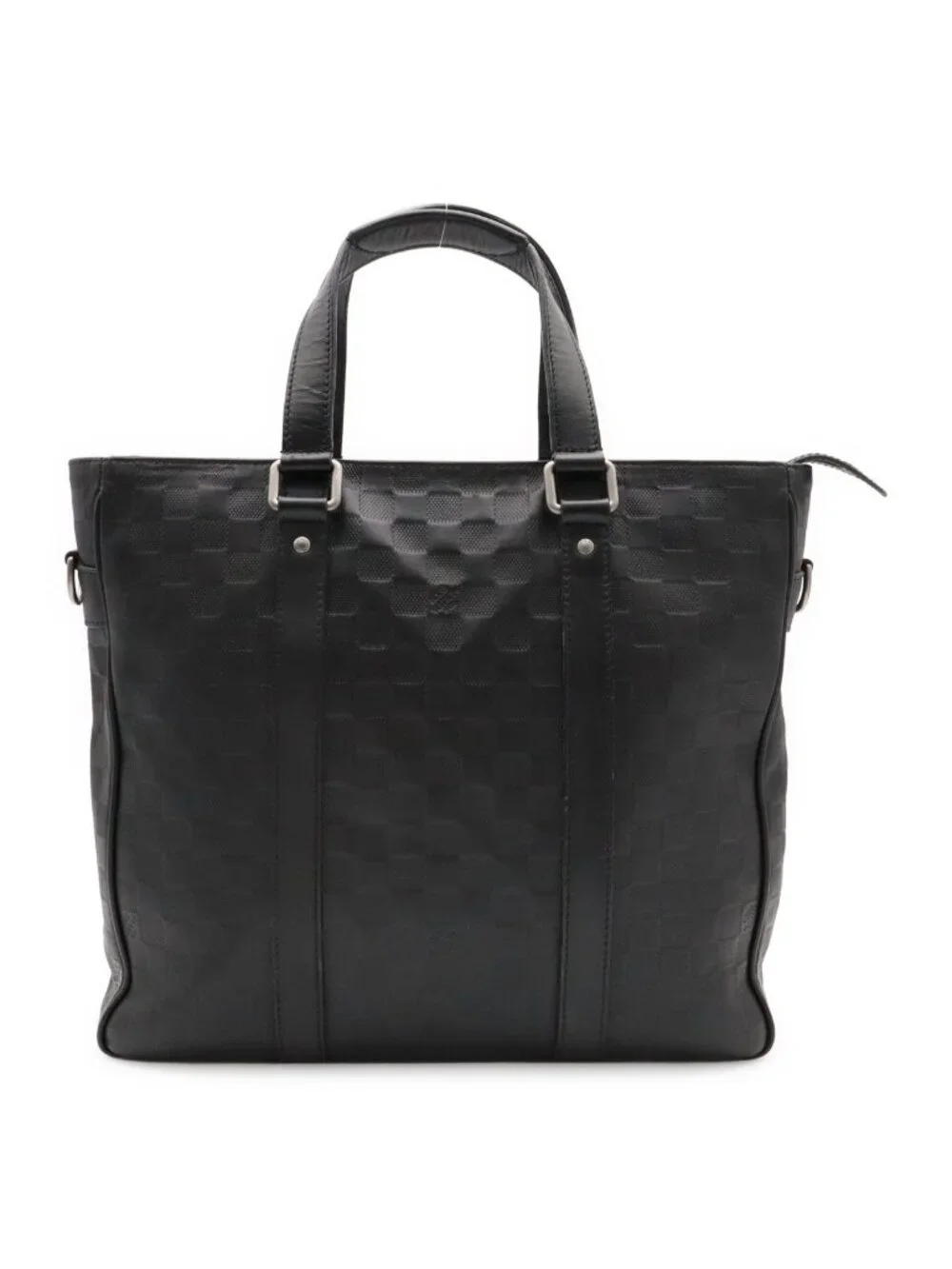 Louis Vuitton Damier Infini Tadao PM Tote Bag Business Briefcase Onyx Black